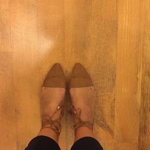 Jessica Simpson Lace Up Flats